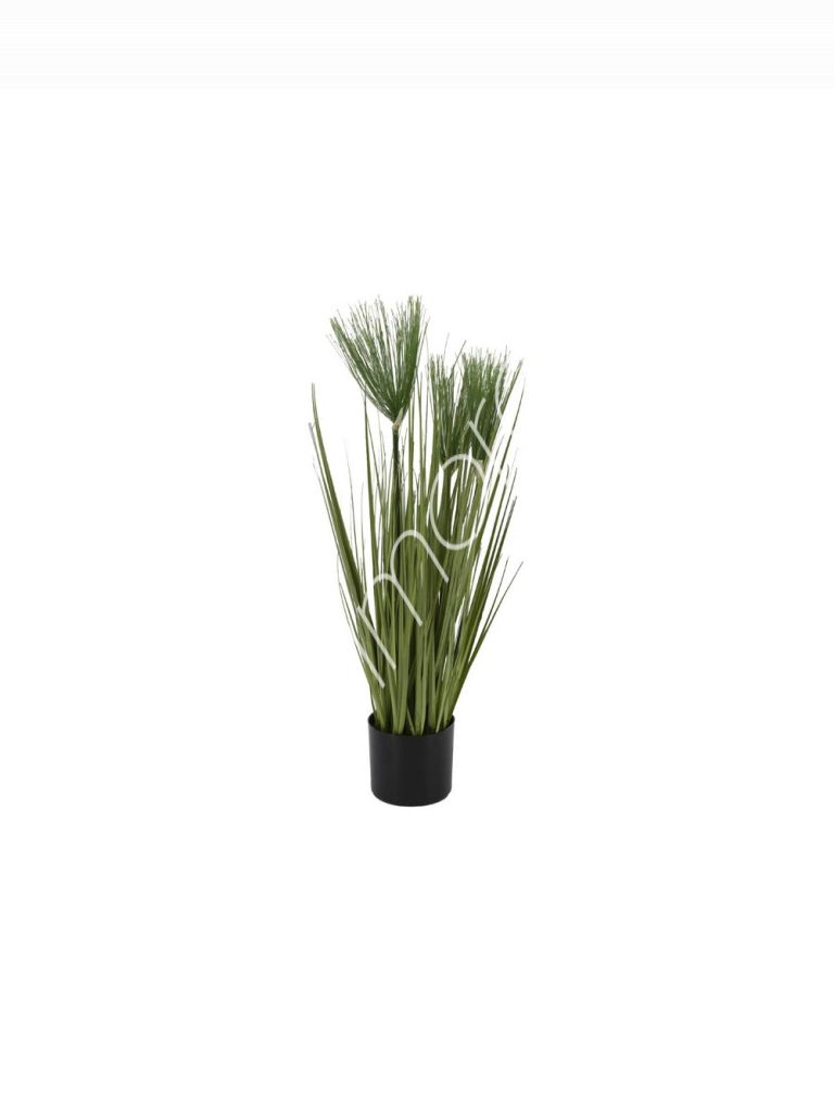 Decorative cycas grass w/plastic pot 10x10x58