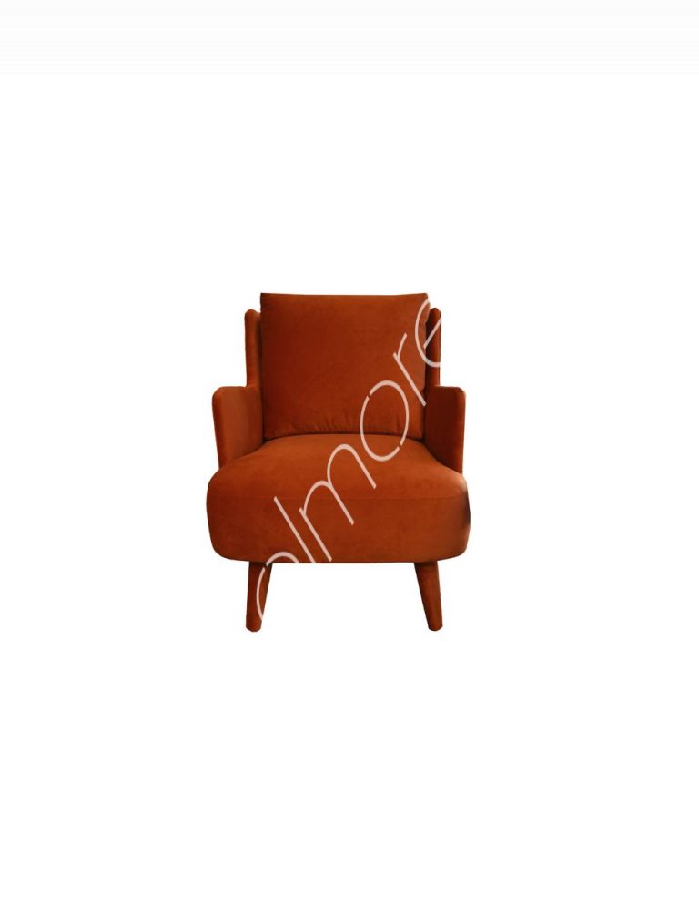 Fauteuil Pisa orange 67x80x90