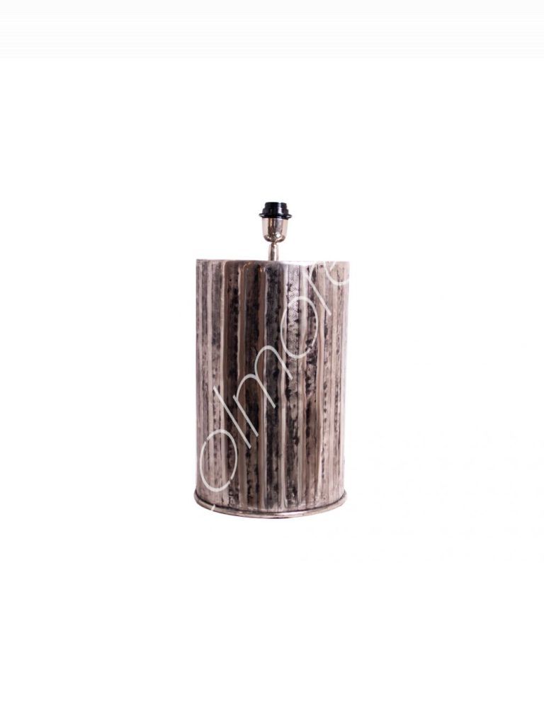 Lampe base chitae wwiring ALU ANTNI 26x26x51