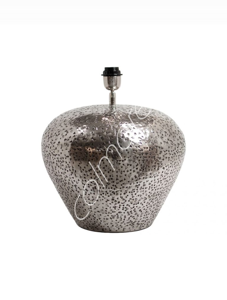 Lamp base chitae wwiring ALU ANTNI 33x33x41