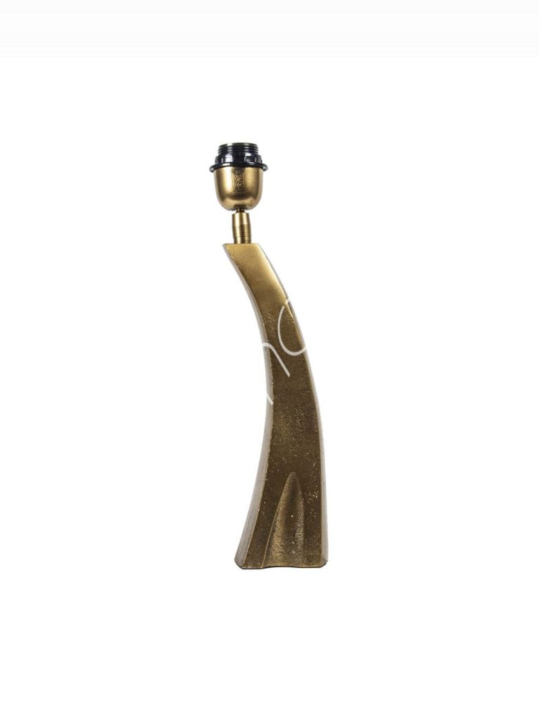 Lamp base ALU RAWGOLD 12x10x42