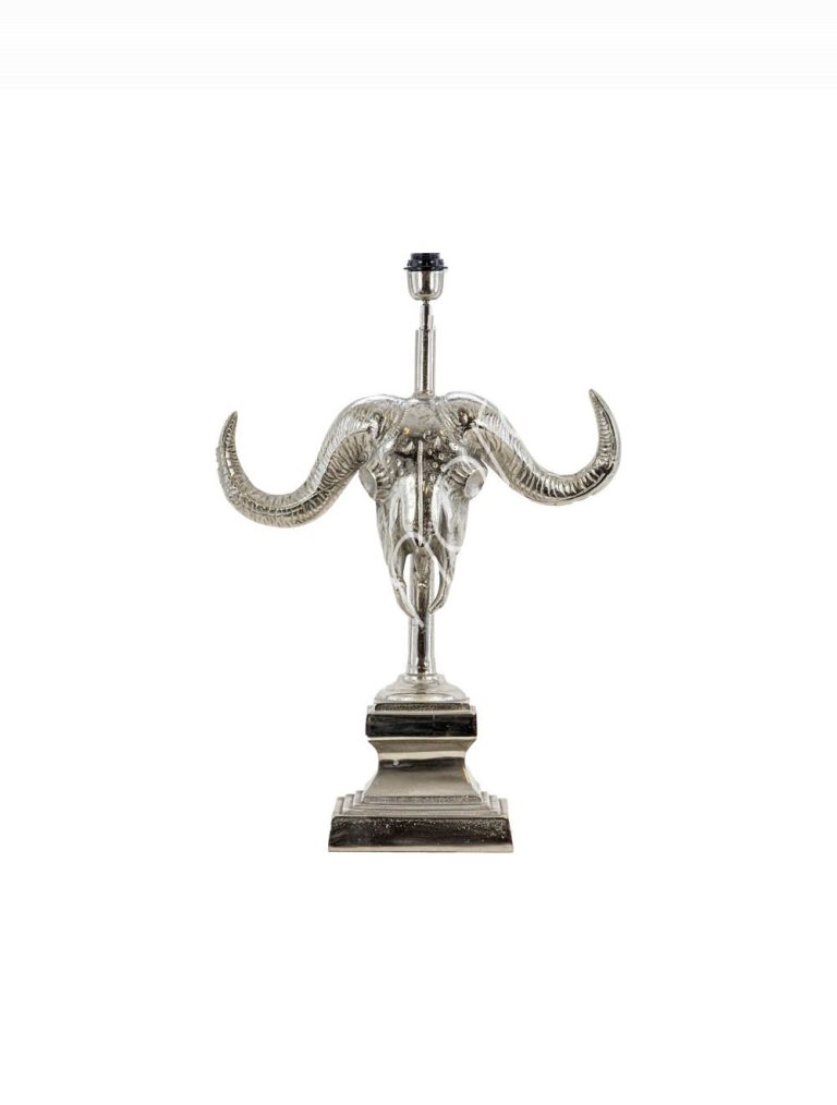 Lamp base skull ALU RAWNI 53x23x77
