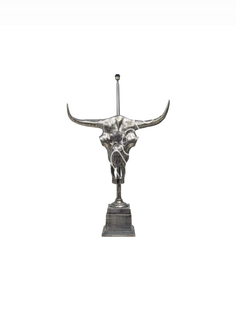 Floor lamp skull ALU RAWNI 90x47x162