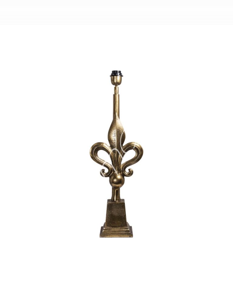 Lamp base lily ALU RAWGO 29x22x94