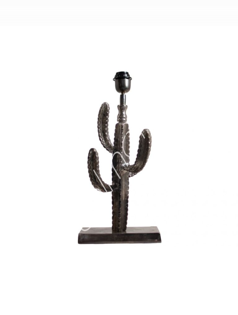Lamp base cactus ALUPEWTER 22x13x44