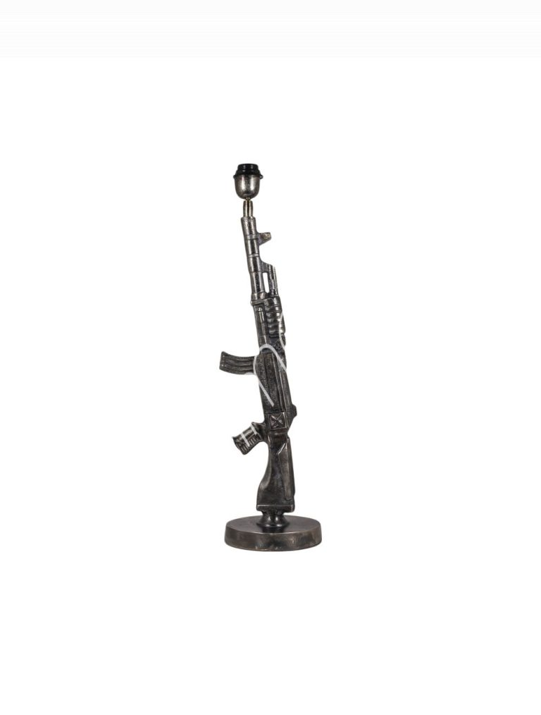 Table lamp gun ALU RAWPEW 18x18x72