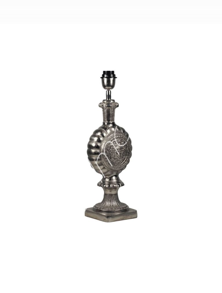 Table lamp w/medusa ALU RAW/NI 18x14x90