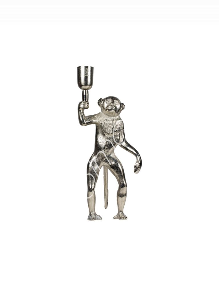 Lamp base monkey ALU RAWNI 20x17x43