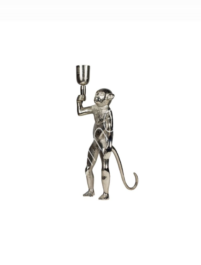 Lamp base monkey ALU RAWNI 20x17x43