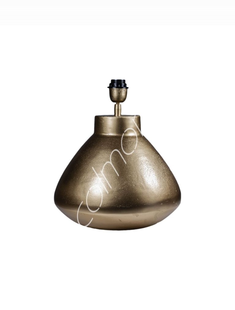 Lamp base ALU RAWGOLD 34x34x38