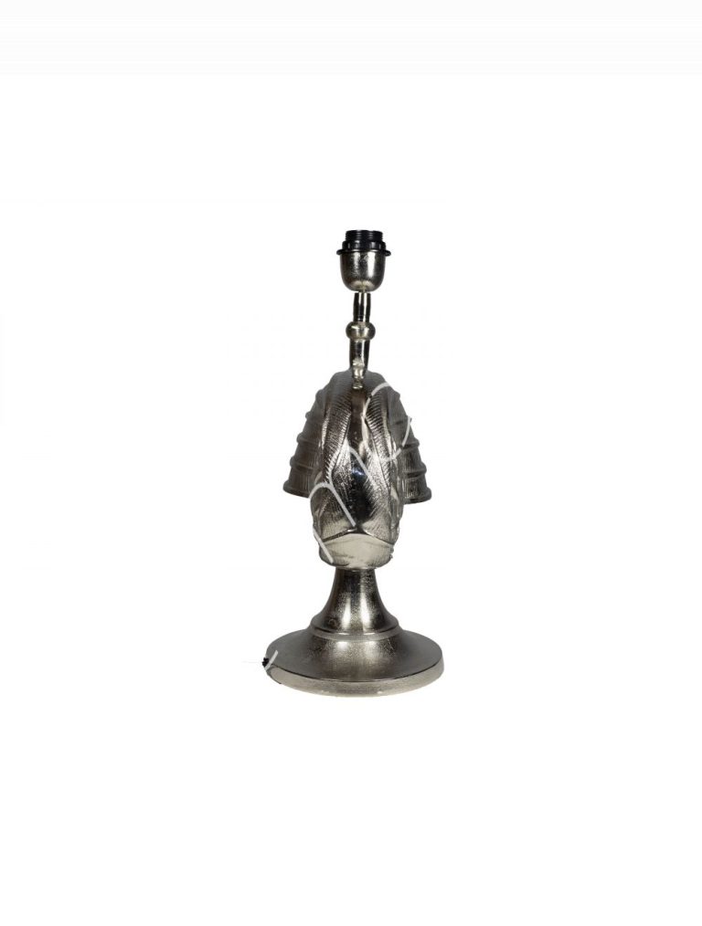 Lamp base shell ALU RAW/NI 24x15x28