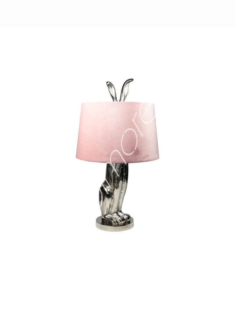 Table lamp rabbit ALU RAWNI 17x17x64