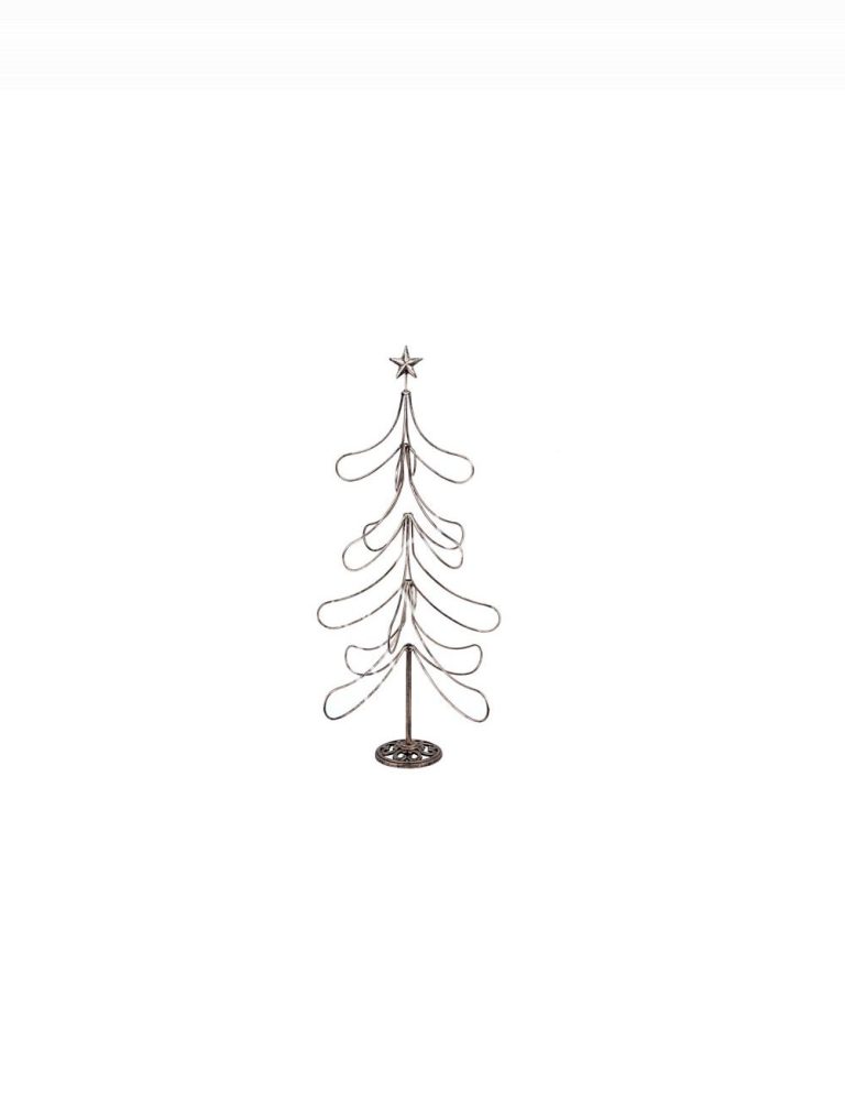 Decorative x-mass tree wstar IRBRONZE 49x49x92