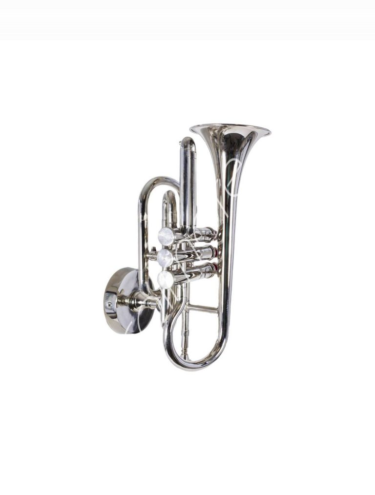 Wall lamp trumpet NI 26x15x41