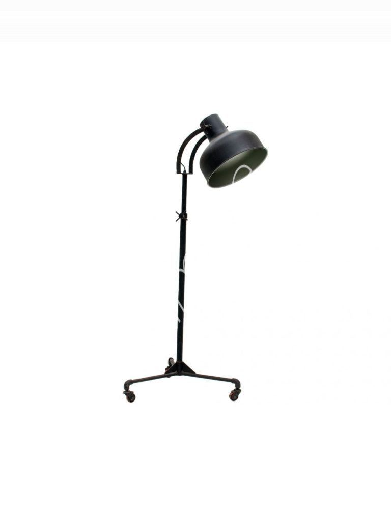 Floor lamp ind. tripod ant.brown 50x50x150