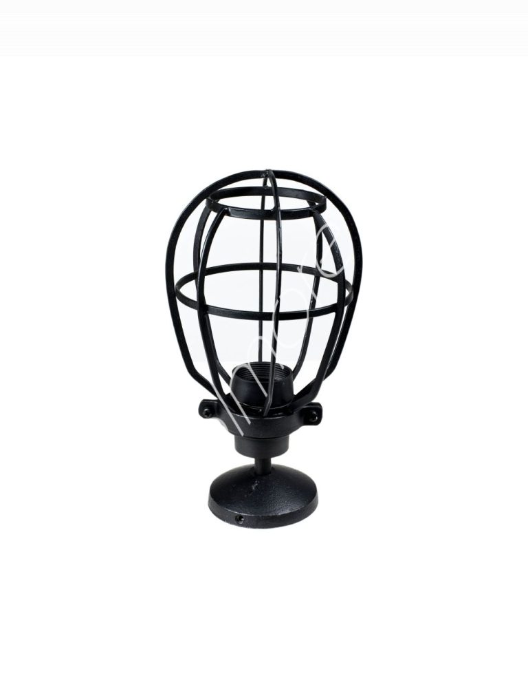 Wall lamp black IRALU 18x12x26