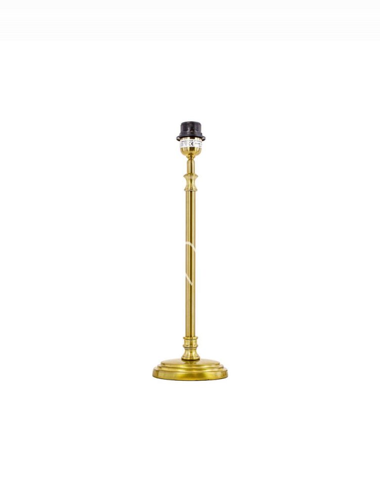 Table lamp oval ALU ssBR 15x11x48