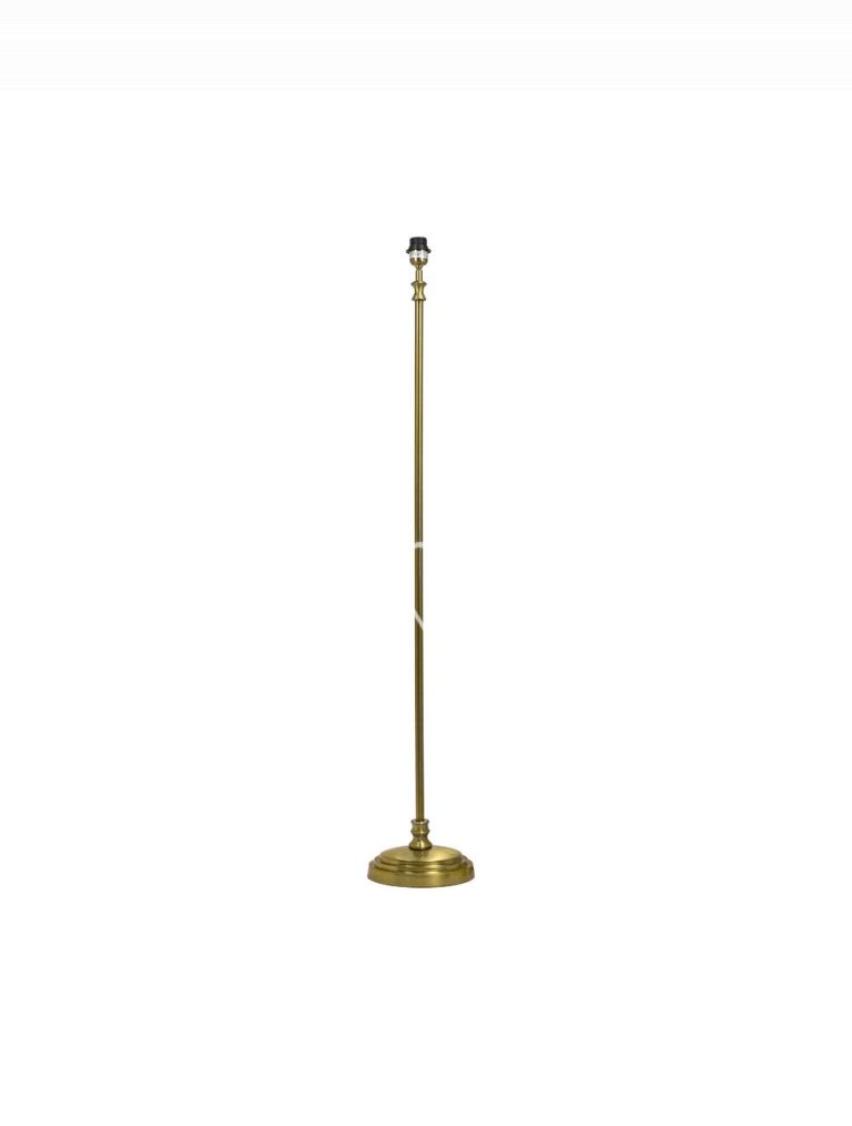 Floor lamp oval ALU ssBR 24x18x143
