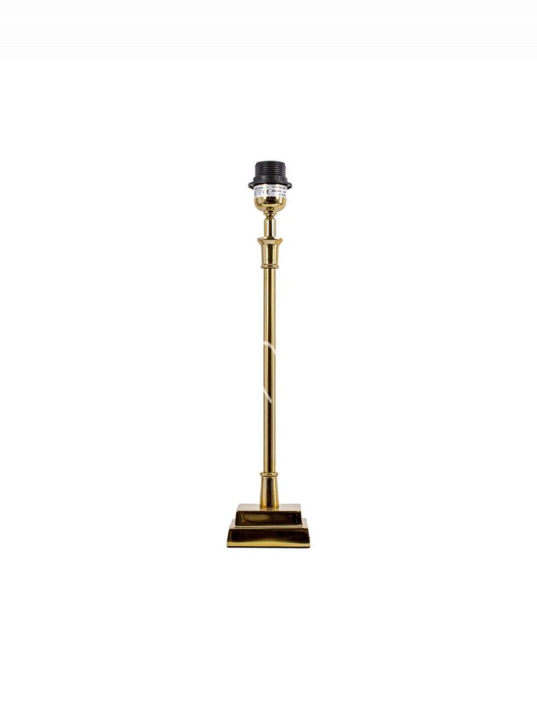 Table lamp sqr ALU ssGO 10x10x48