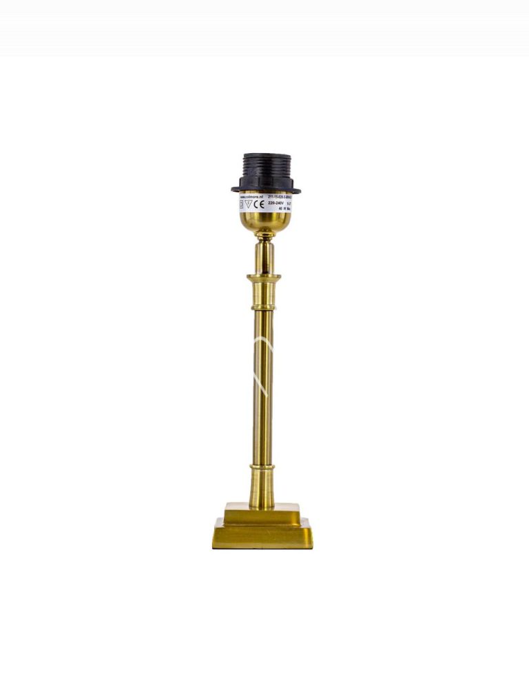 Table lamp sqr ALU ssBR 8x8x31