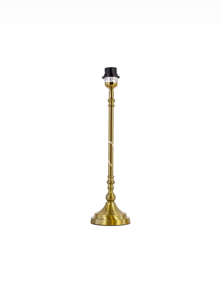 Table lamp rnd ALU ssBR 13x13x48