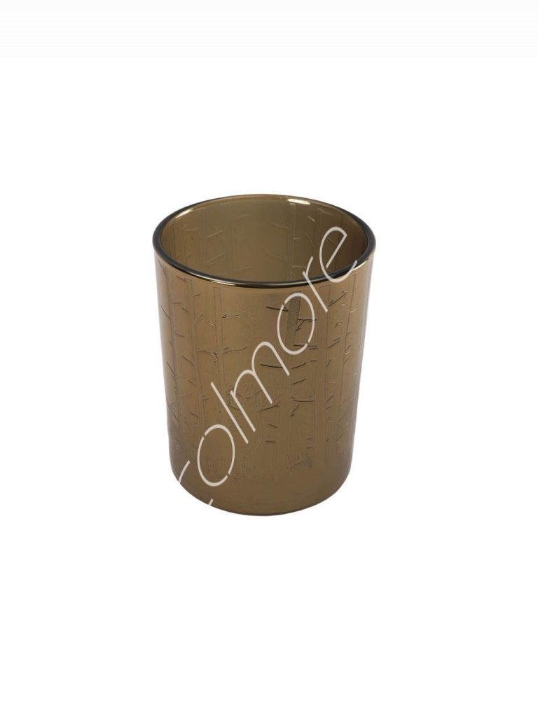 Votive gold glass SET4 10x13