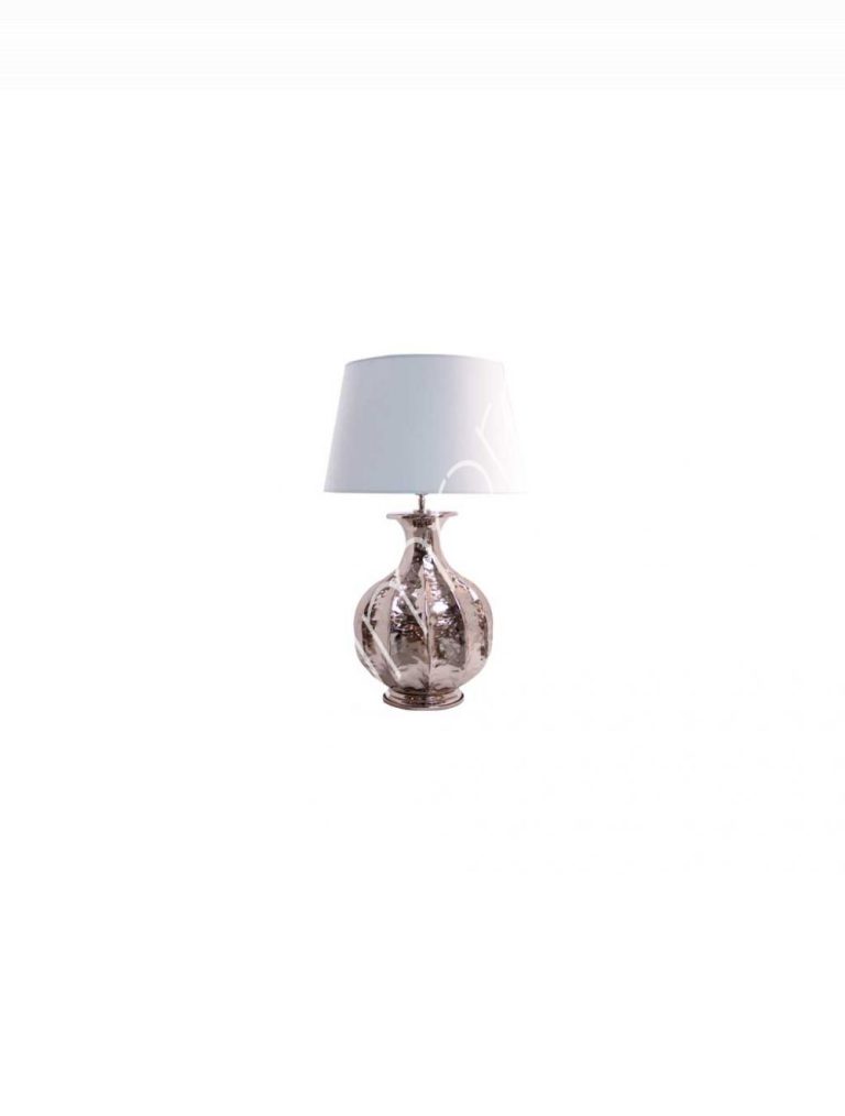 Table lamp embossed ALUNI 28x28x43