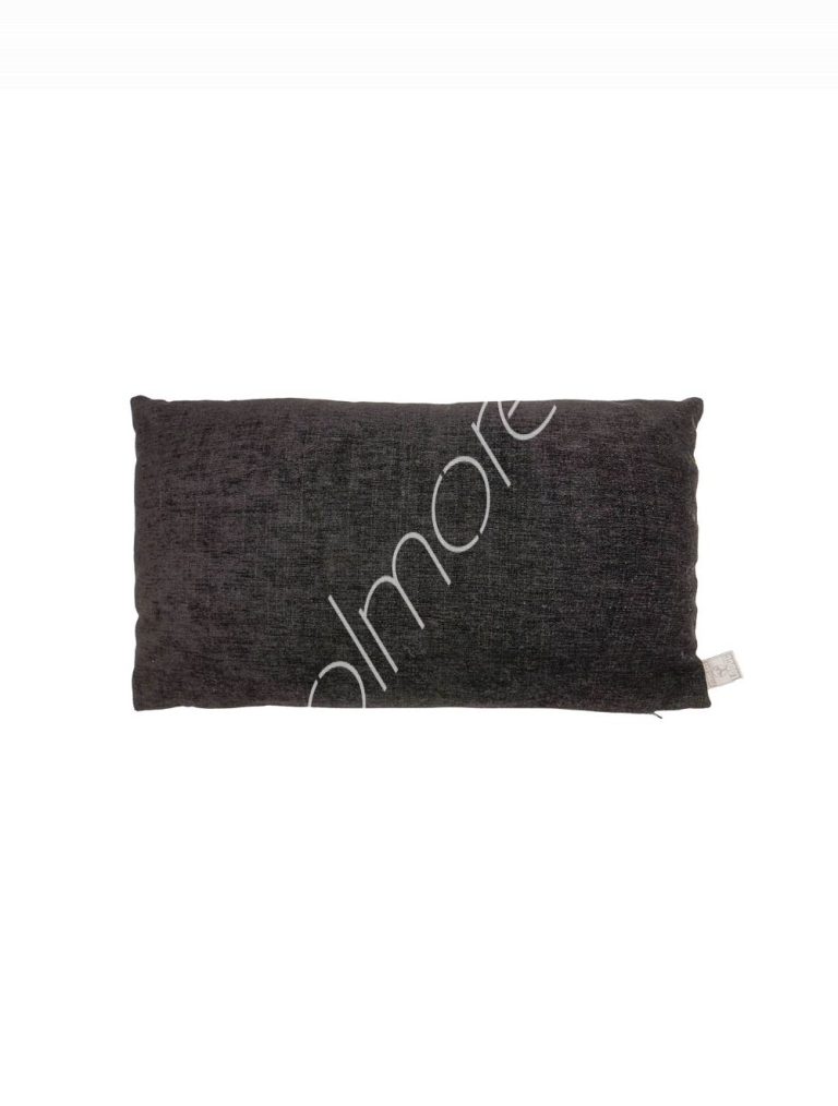 Cushion black velvet 35x55