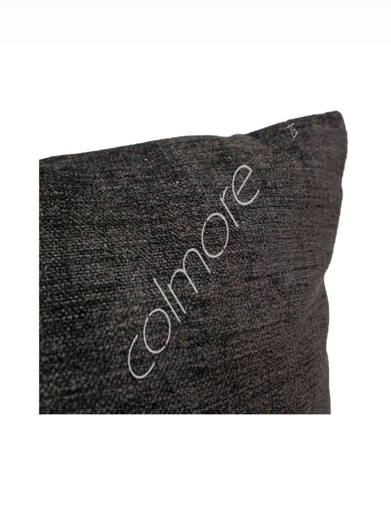 Cushion black velvet 35x55