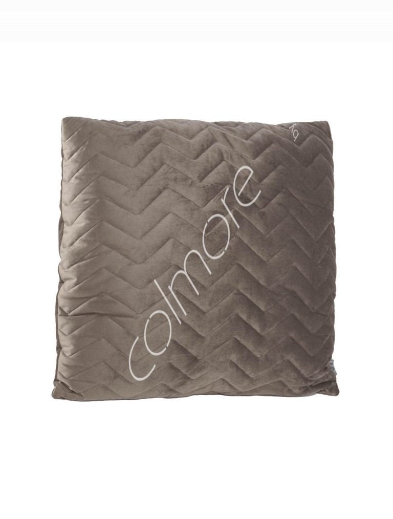 Cushion taupe velvet 60x50