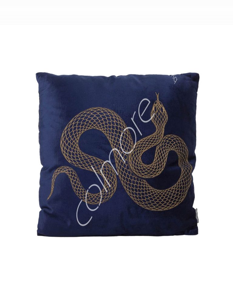 Cushion snake blue VICO 50x50