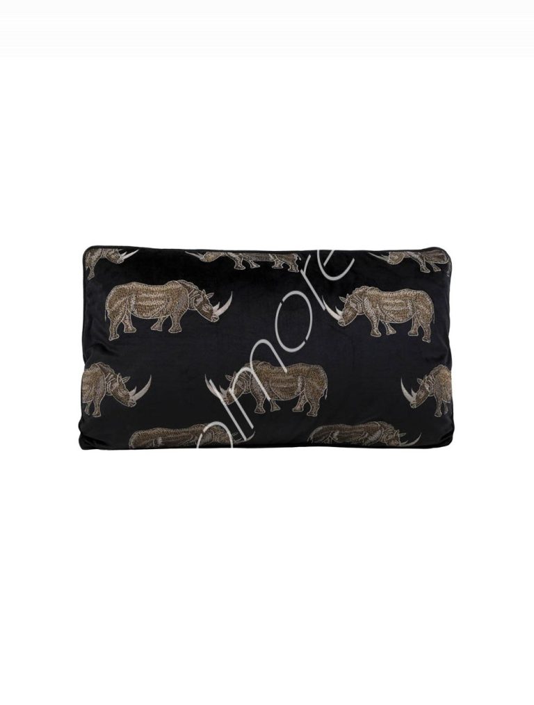 Cushion rhino black VICO 60x35