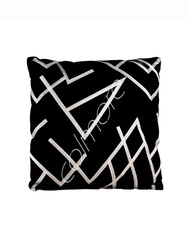Cushion blackwhite CO 50x50
