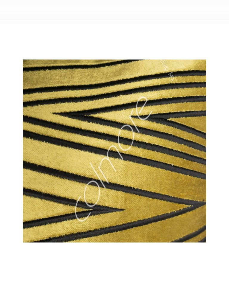 Cushion mustard velvet 50x50