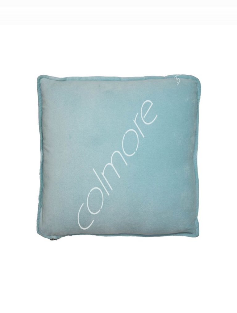 Cushion Aruba blue CO velvet 50x50