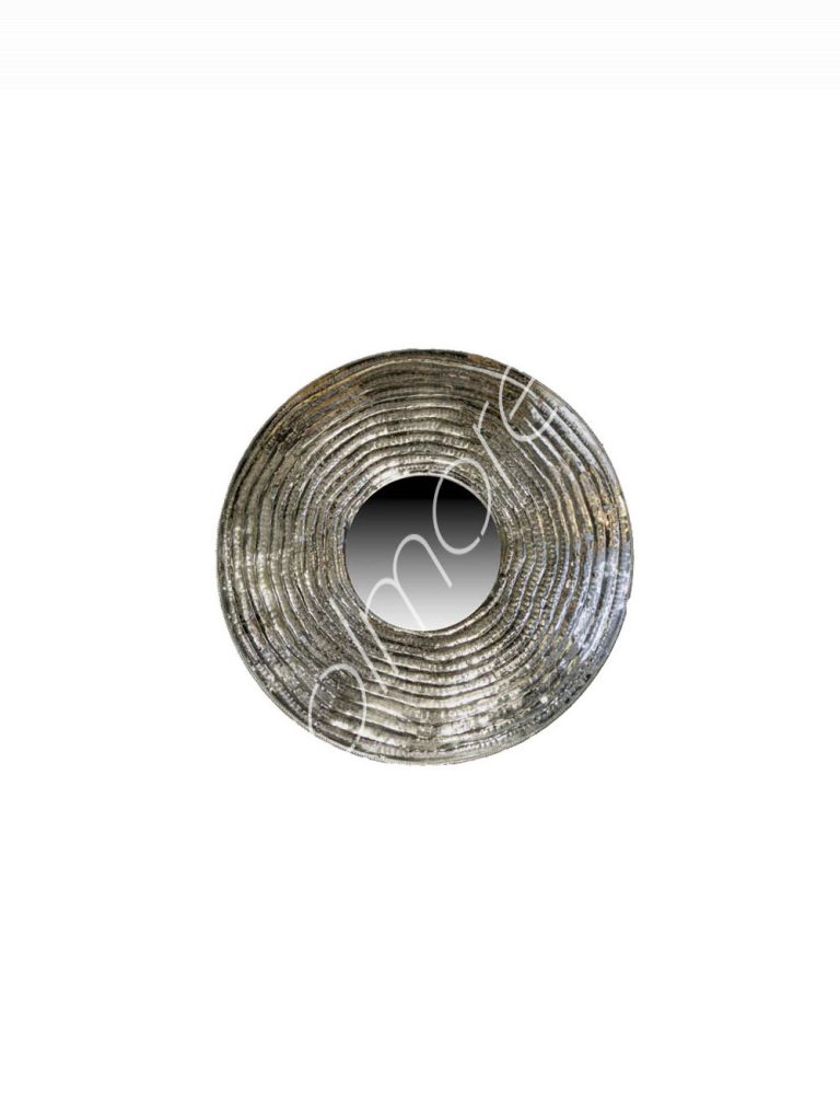 Mirror round ALUNIglass & mdf 81x5x81