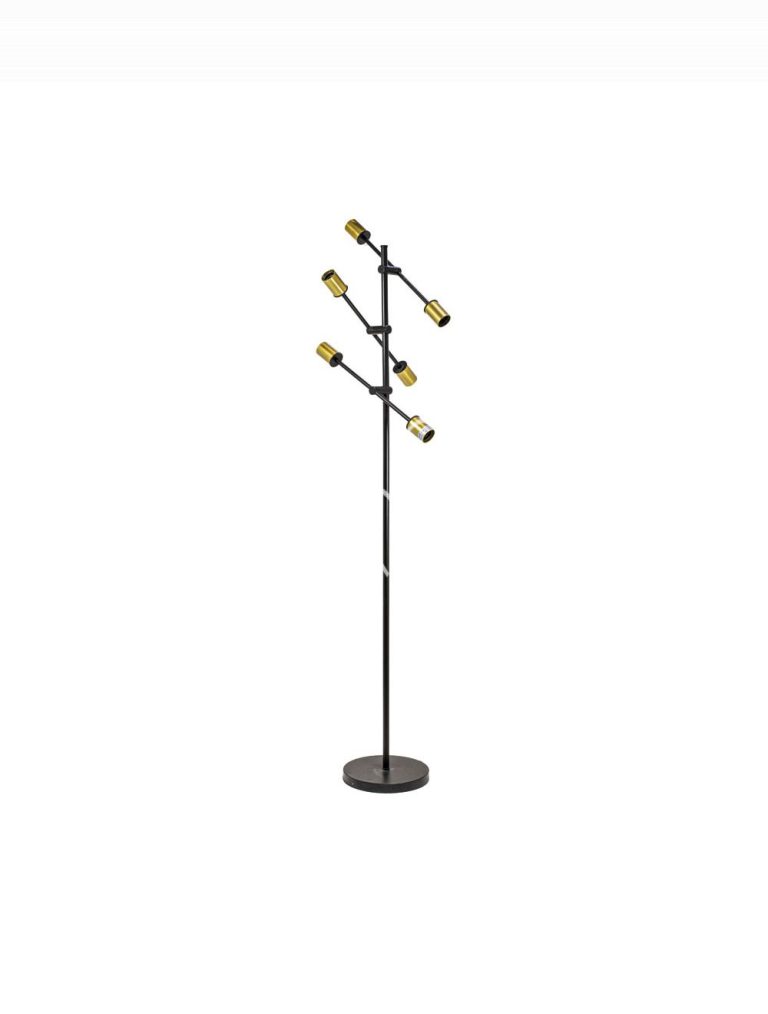 Floor lamp 6 holder black IRBRAss 46x46x155