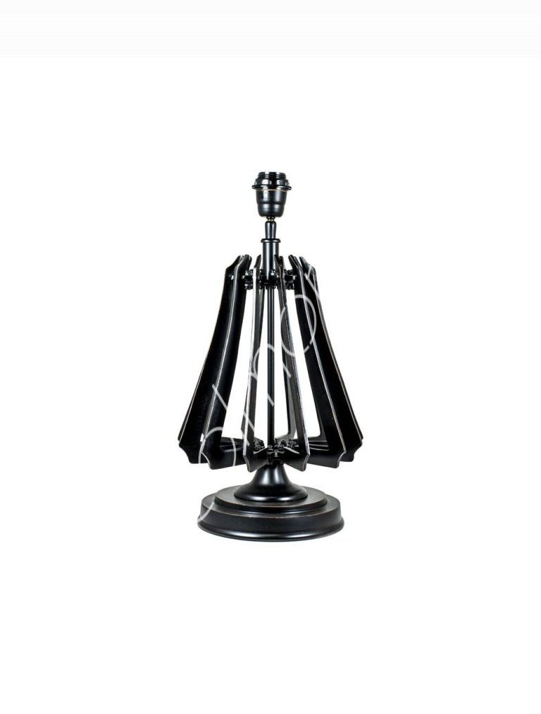Lamp base dark bronze ALU 25x25x46