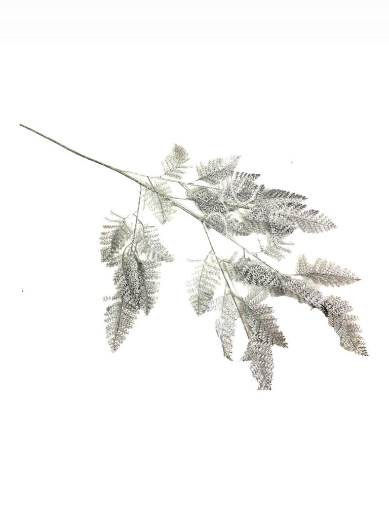 Decorative branch silver 95cm