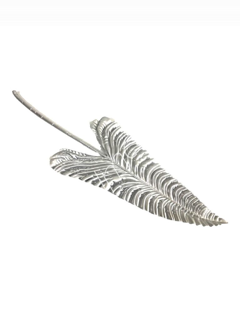 Decorative branch silver 109x33