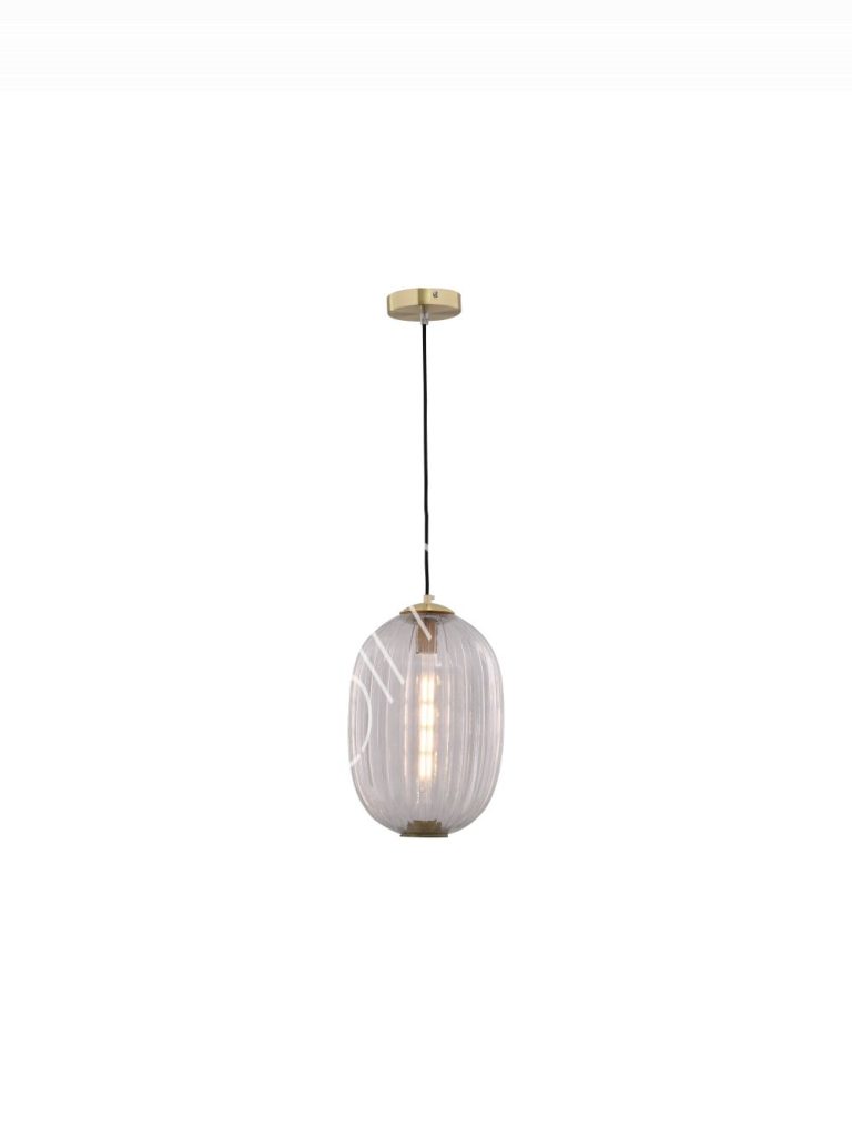 Ceiling lamp glass clear 22x22x32