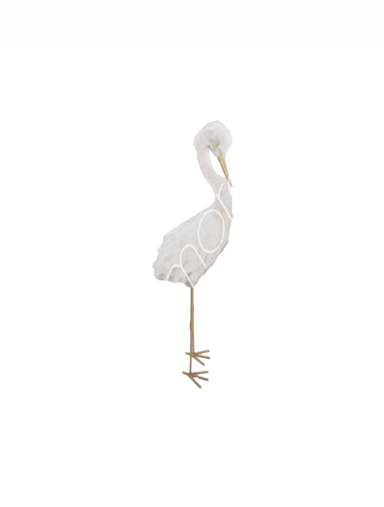 Decorative crane gold 50x25x150