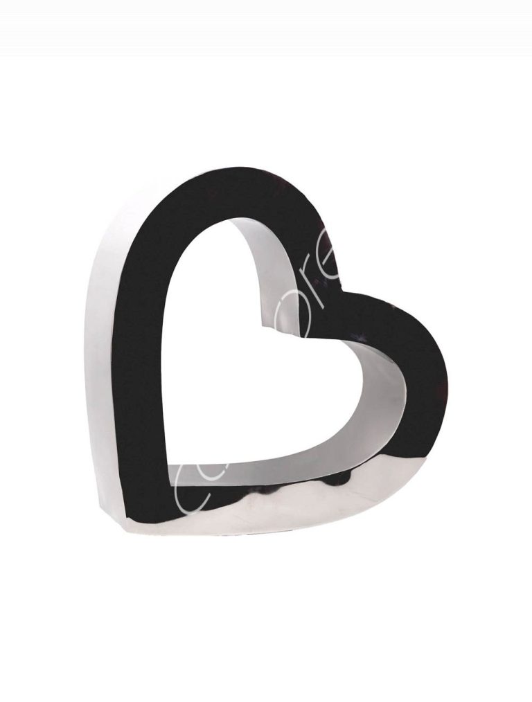 Decorative hollow heart ssPOL 91x20x80