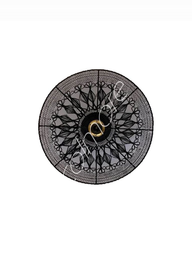 Wall lamp ant. black IR 41x11x41