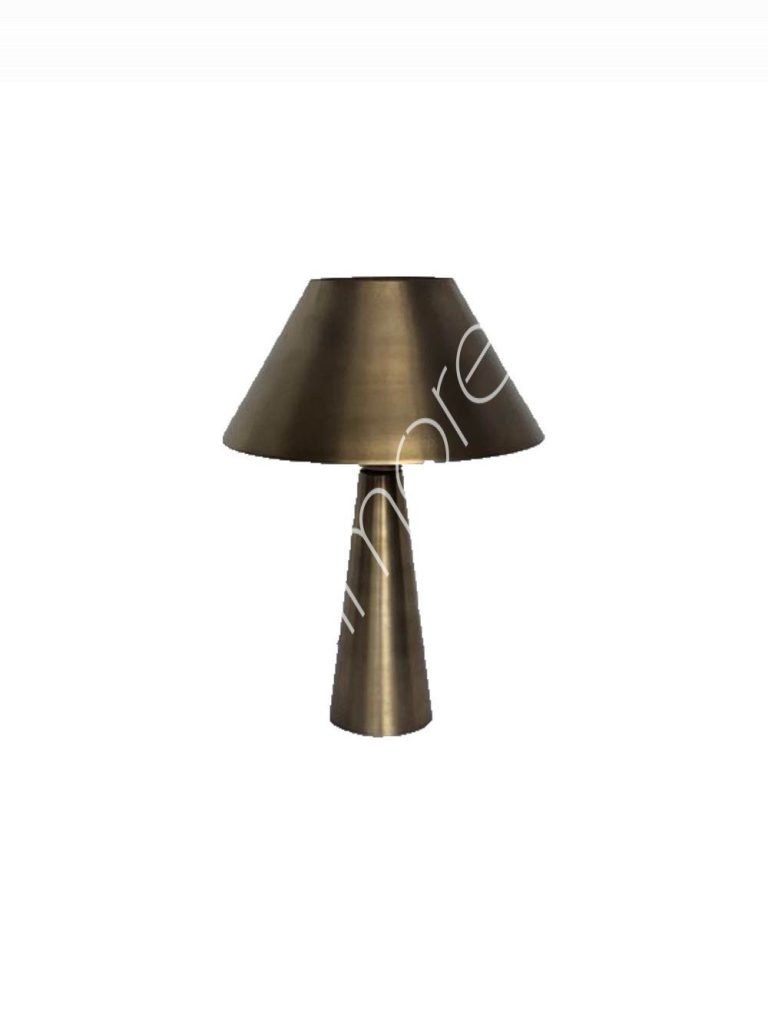 Table lamp ant.brass IR 30x30x41