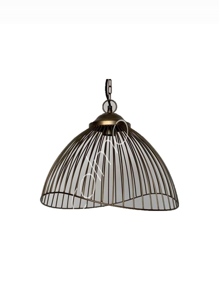 Ceiling lamp ant.brass IR 40x37x30