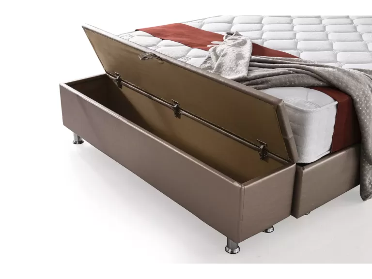 Rotterdam - Box spring bed with storage space