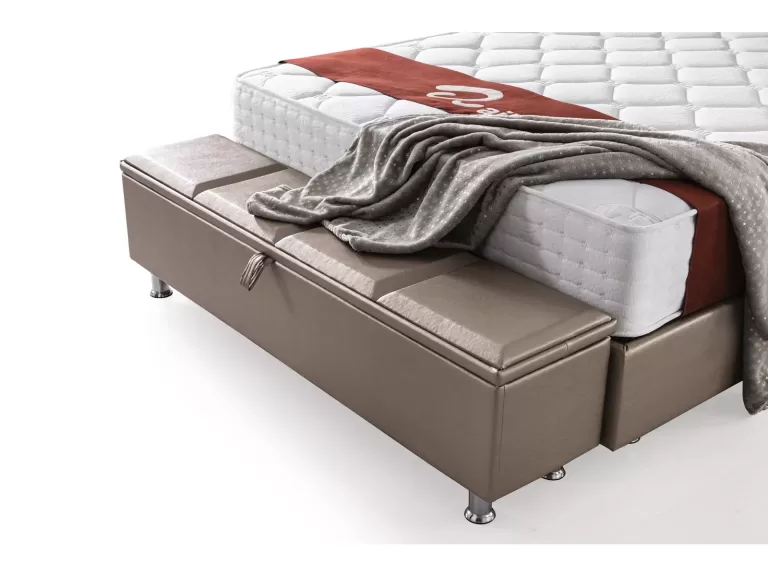 Rotterdam - Box spring bed with storage space
