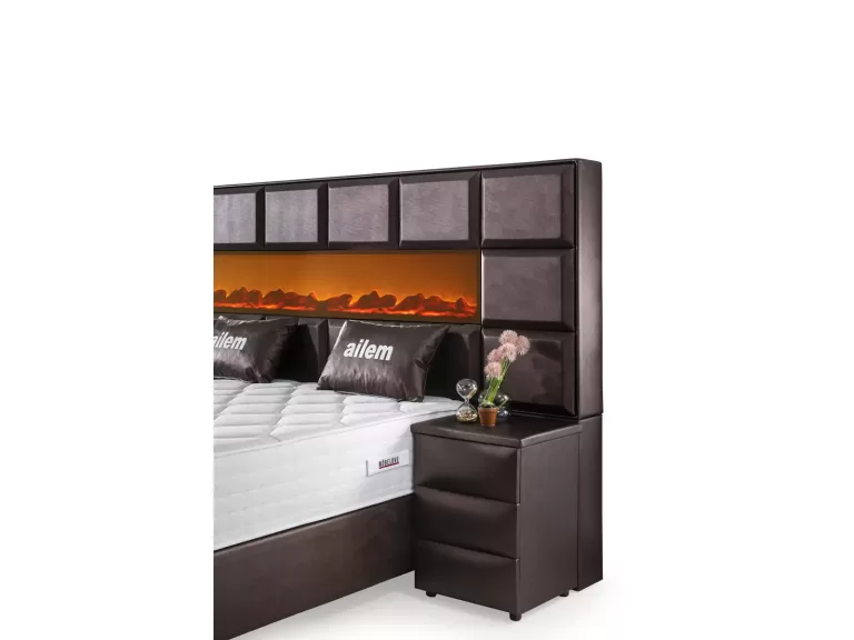 Rotterdam - Box spring bed with storage space