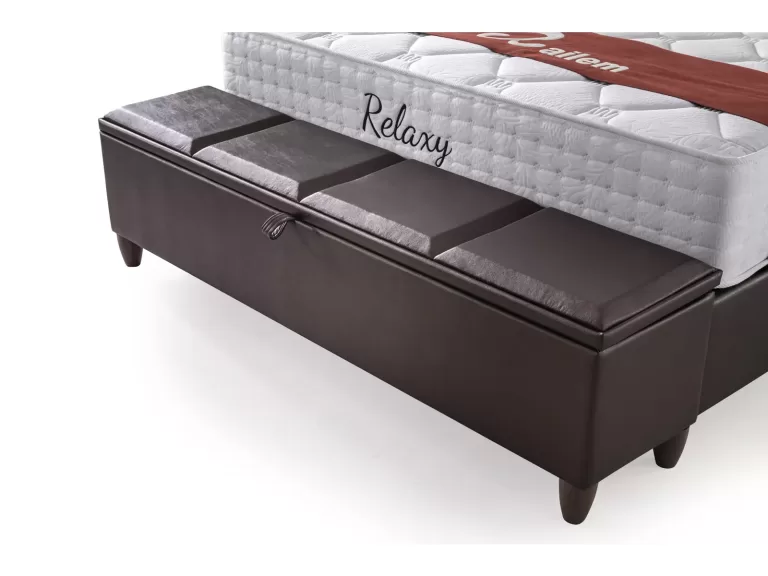 Rotterdam - Box spring bed with storage space